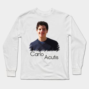 Carlo Acutis Long Sleeve T-Shirt